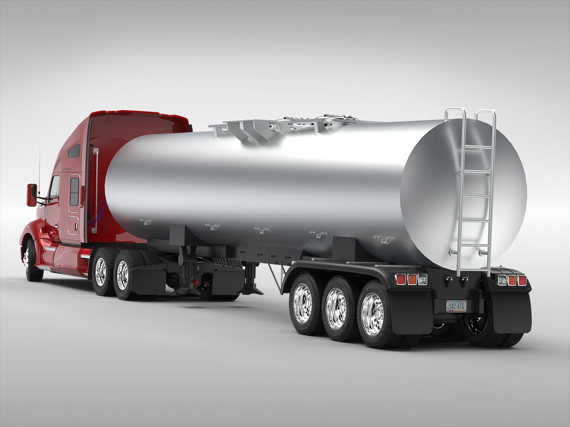 Kenworth T680  3D model_3