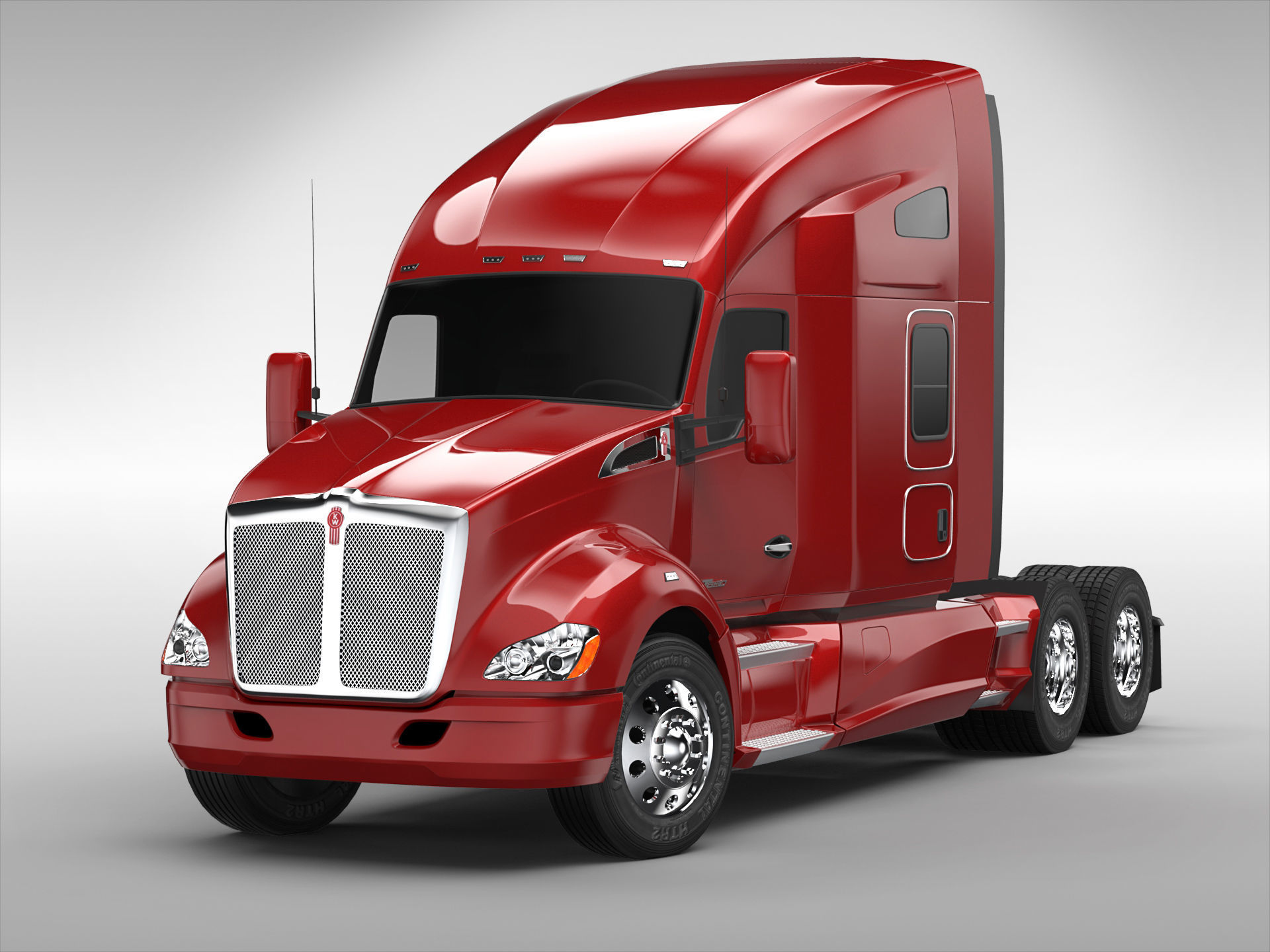 Kenworth T680  3D model_5