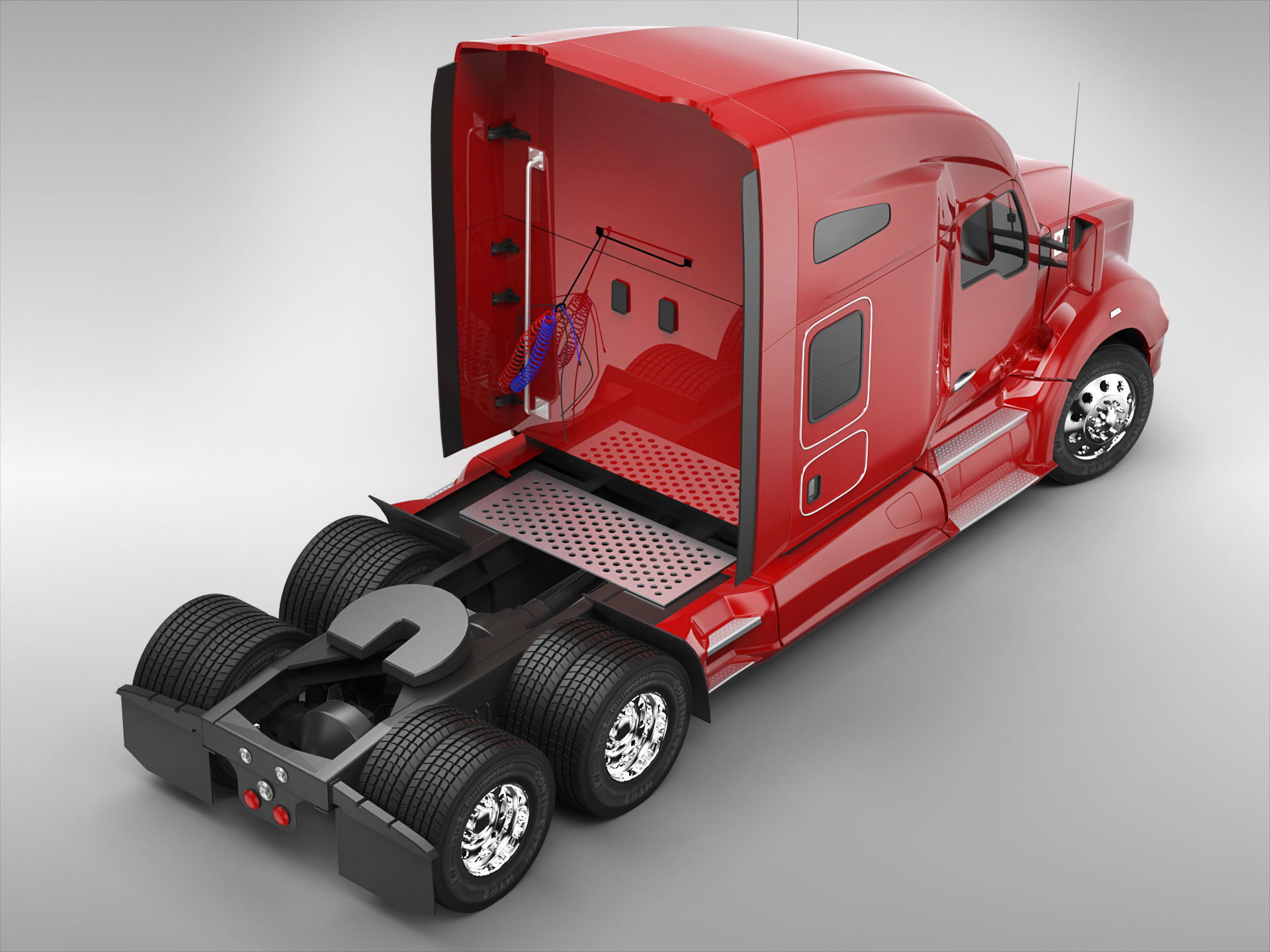 Kenworth T680  3D model_7