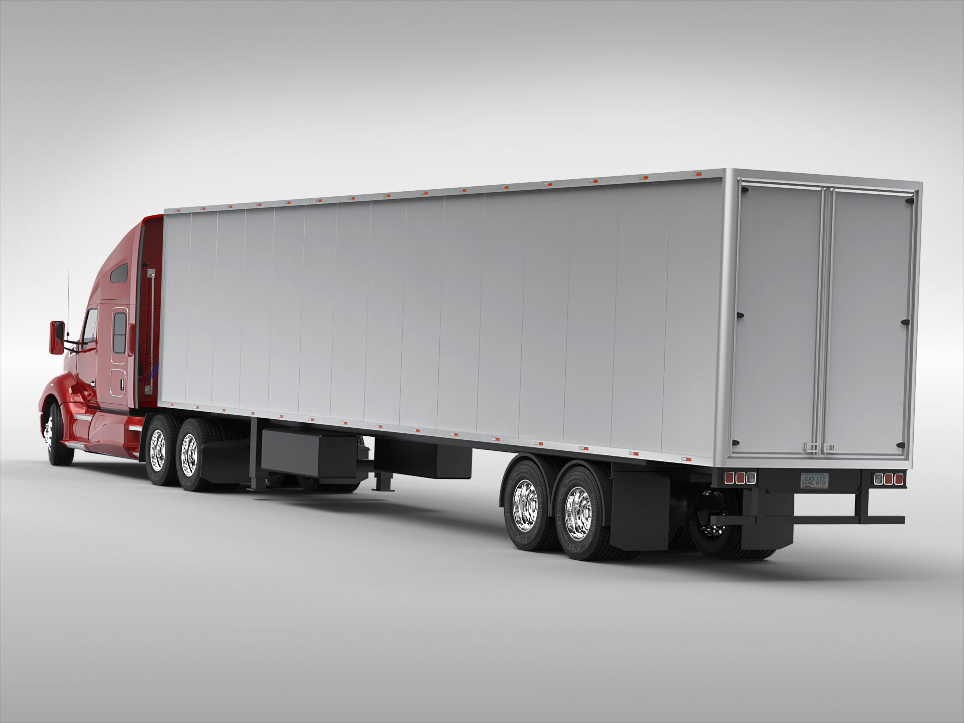 Kenworth T680  3D model_2