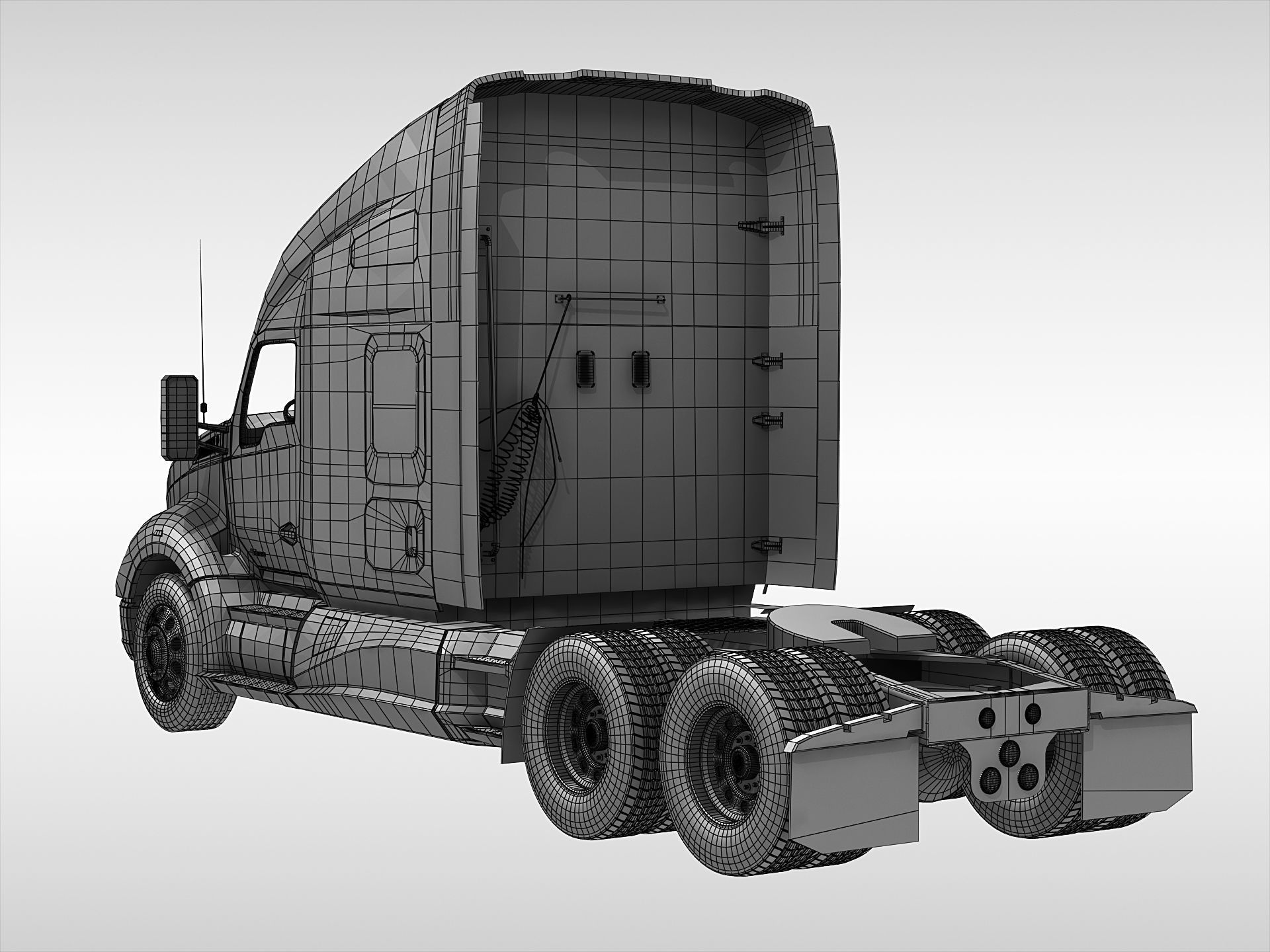 Kenworth T680  3D model_18