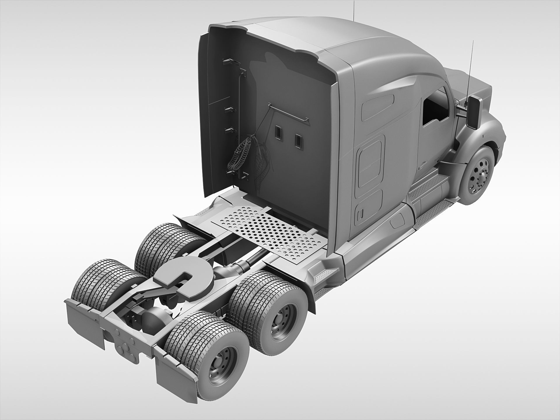 Kenworth T680  3D model_13