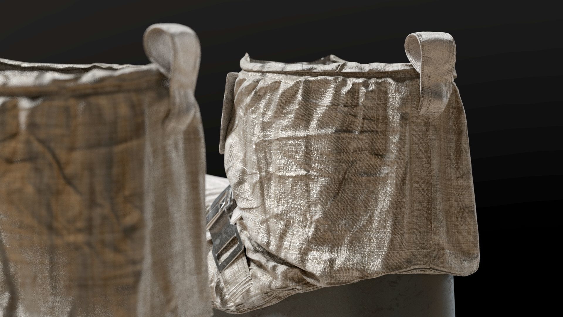 SPACESUIT NASA APOLLO 11 BOOTS 3D model_5