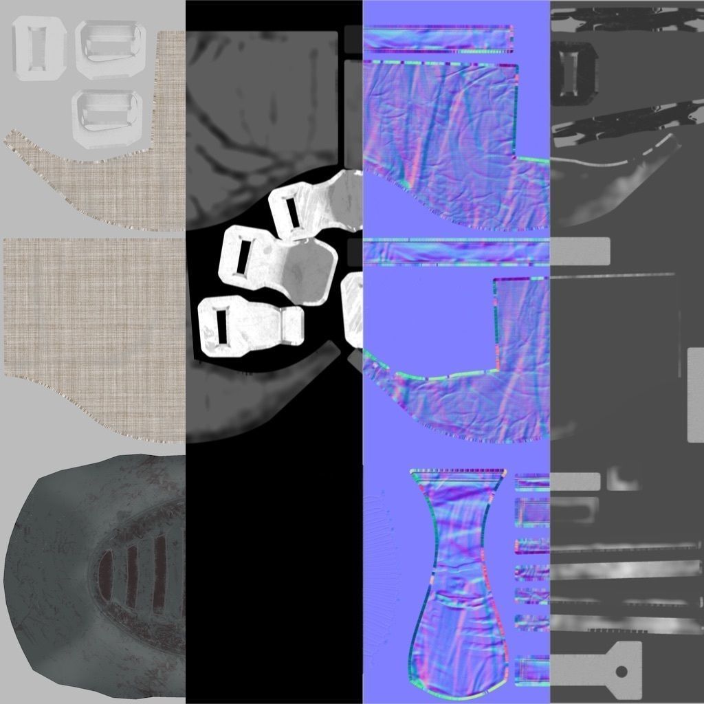 SPACESUIT NASA APOLLO 11 BOOTS 3D model_9