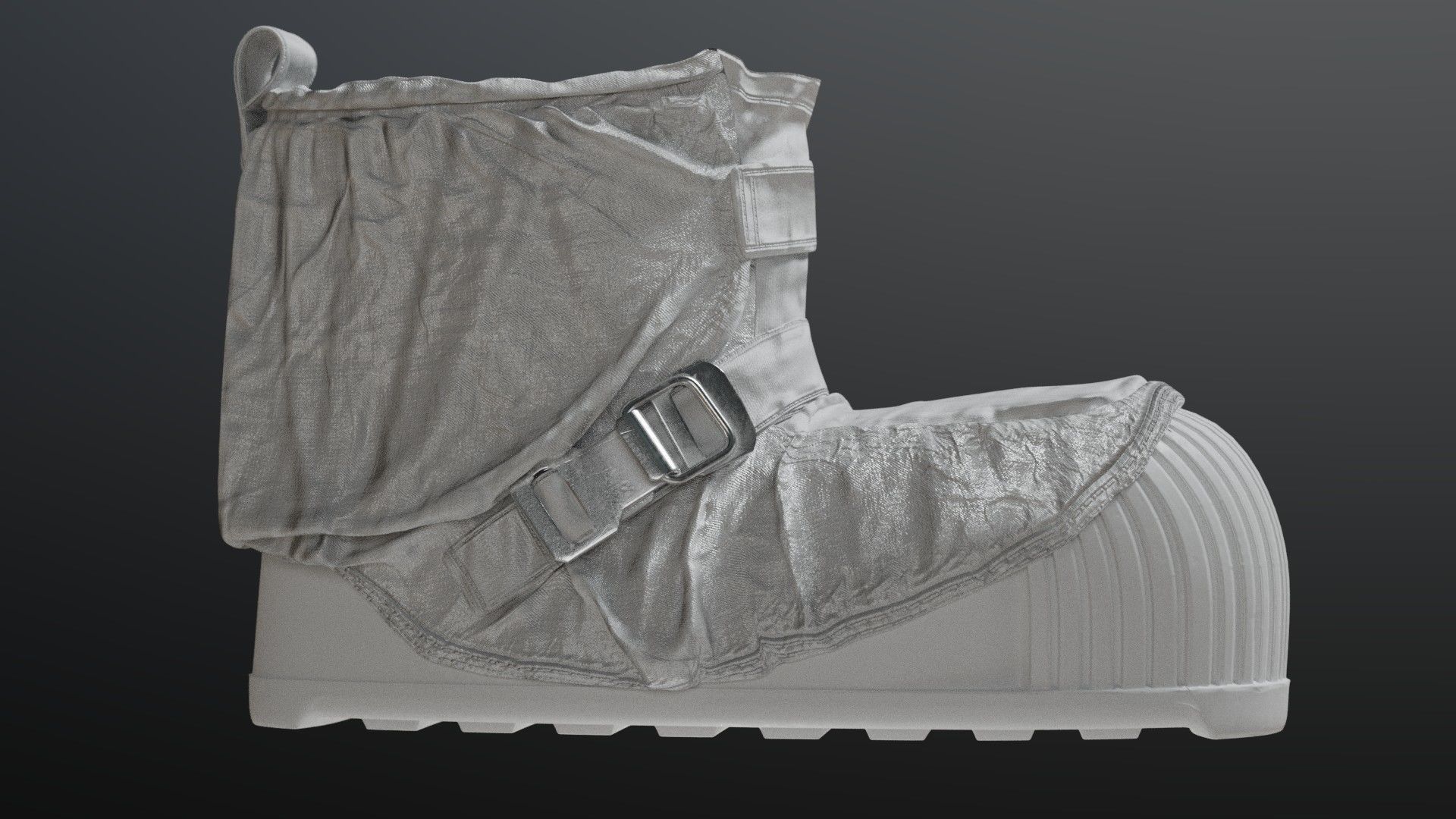 SPACESUIT NASA APOLLO 11 BOOTS 3D model_12