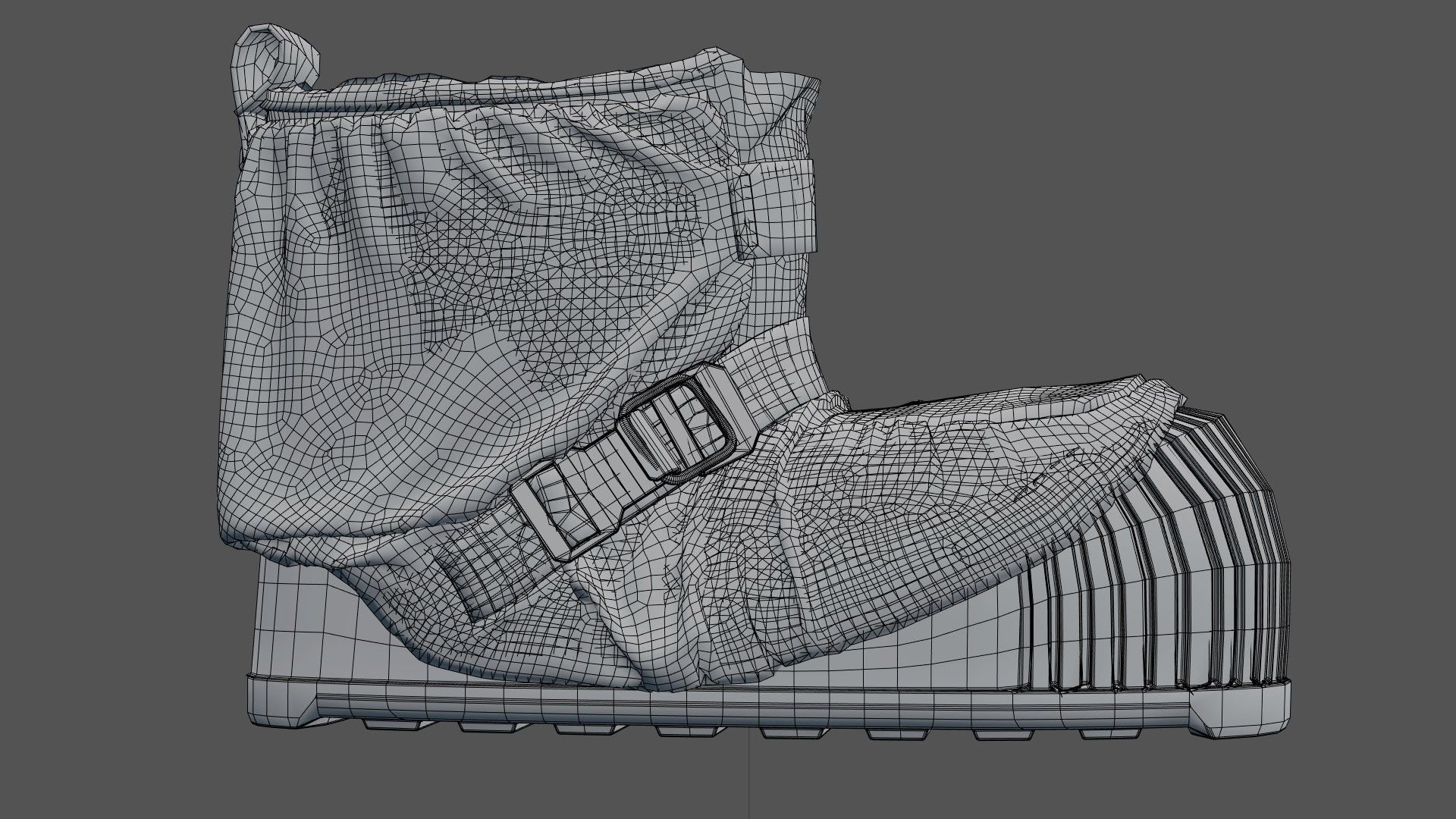 SPACESUIT NASA APOLLO 11 BOOTS 3D model_20