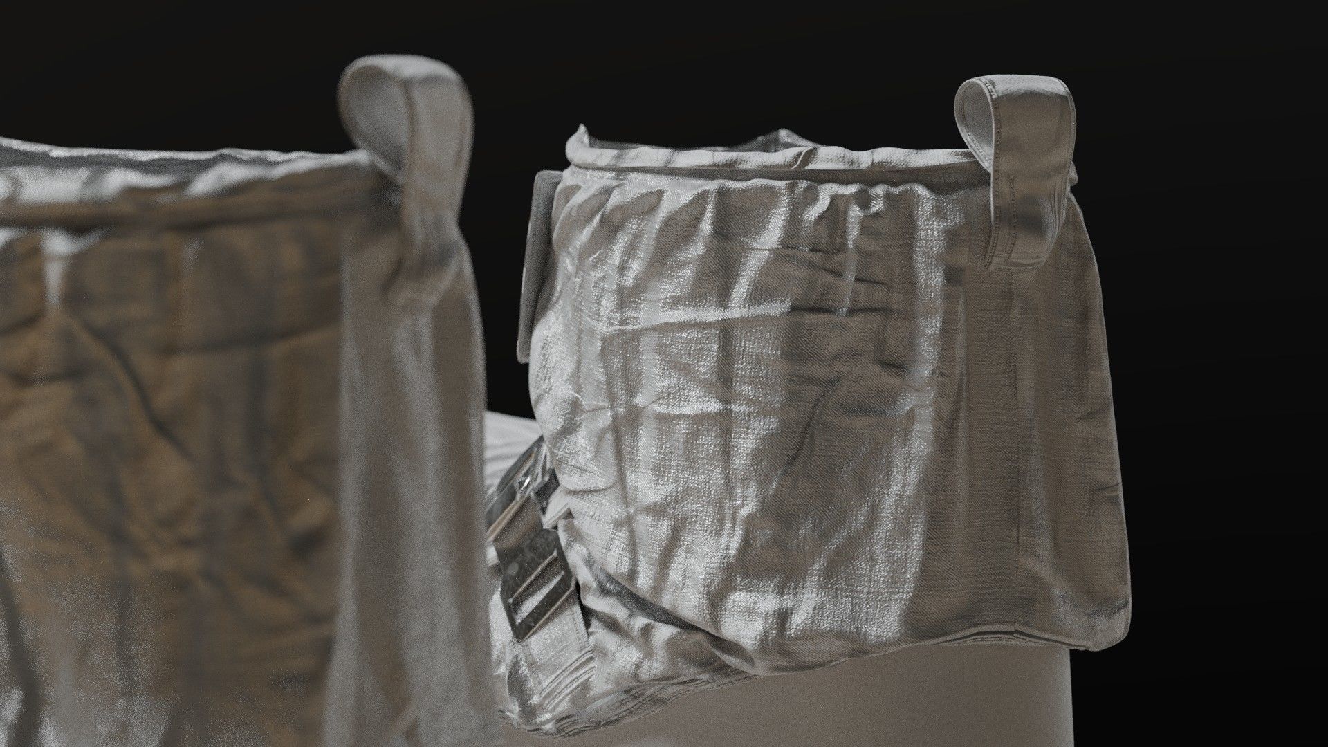 SPACESUIT NASA APOLLO 11 BOOTS 3D model_14