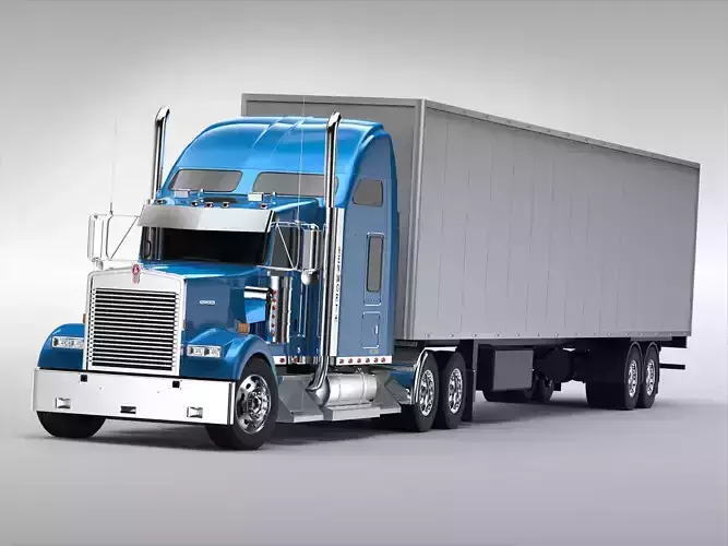 Kenworth W900 3D model