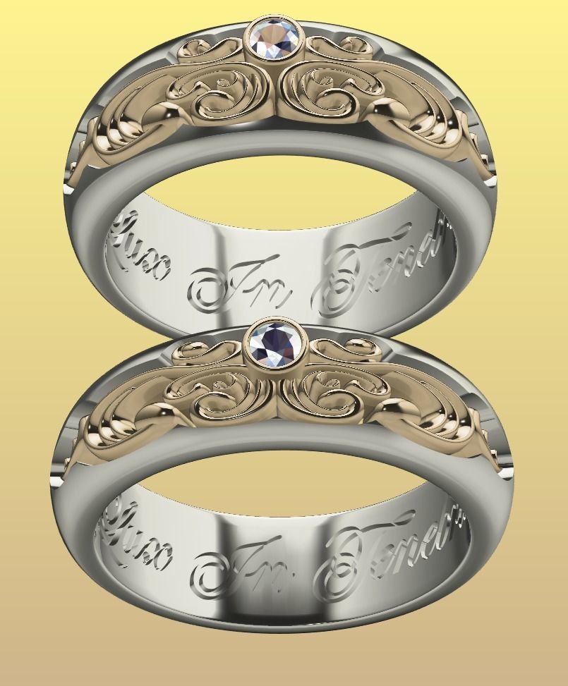 Light Baroque 3D print model_2