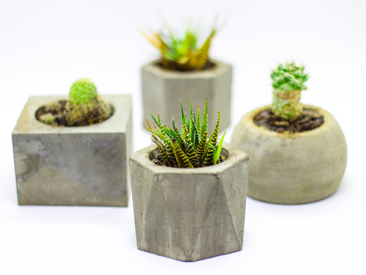 8 Concrete Pot Mold by TIXEN 3D print model_1