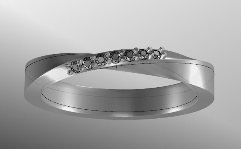 Ring od 61 3D print model_17