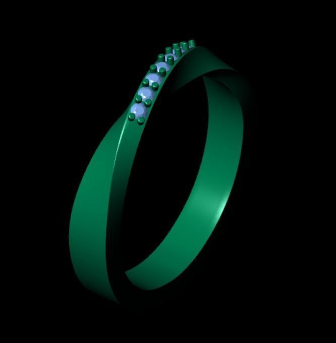 Ring od 61 3D print model_11
