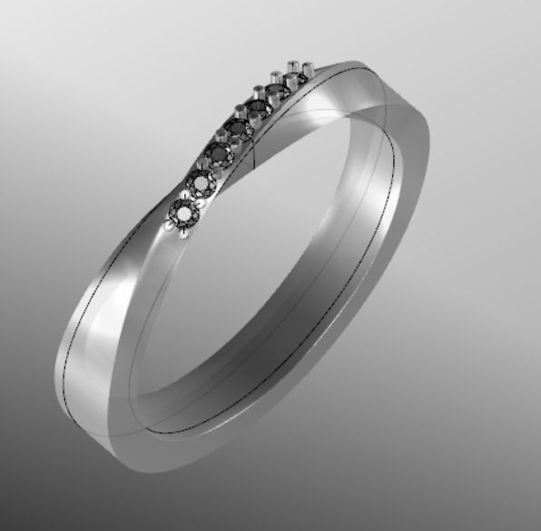 Ring od 61 3D print model_15