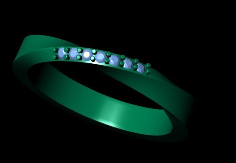 Ring od 61 3D print model_12