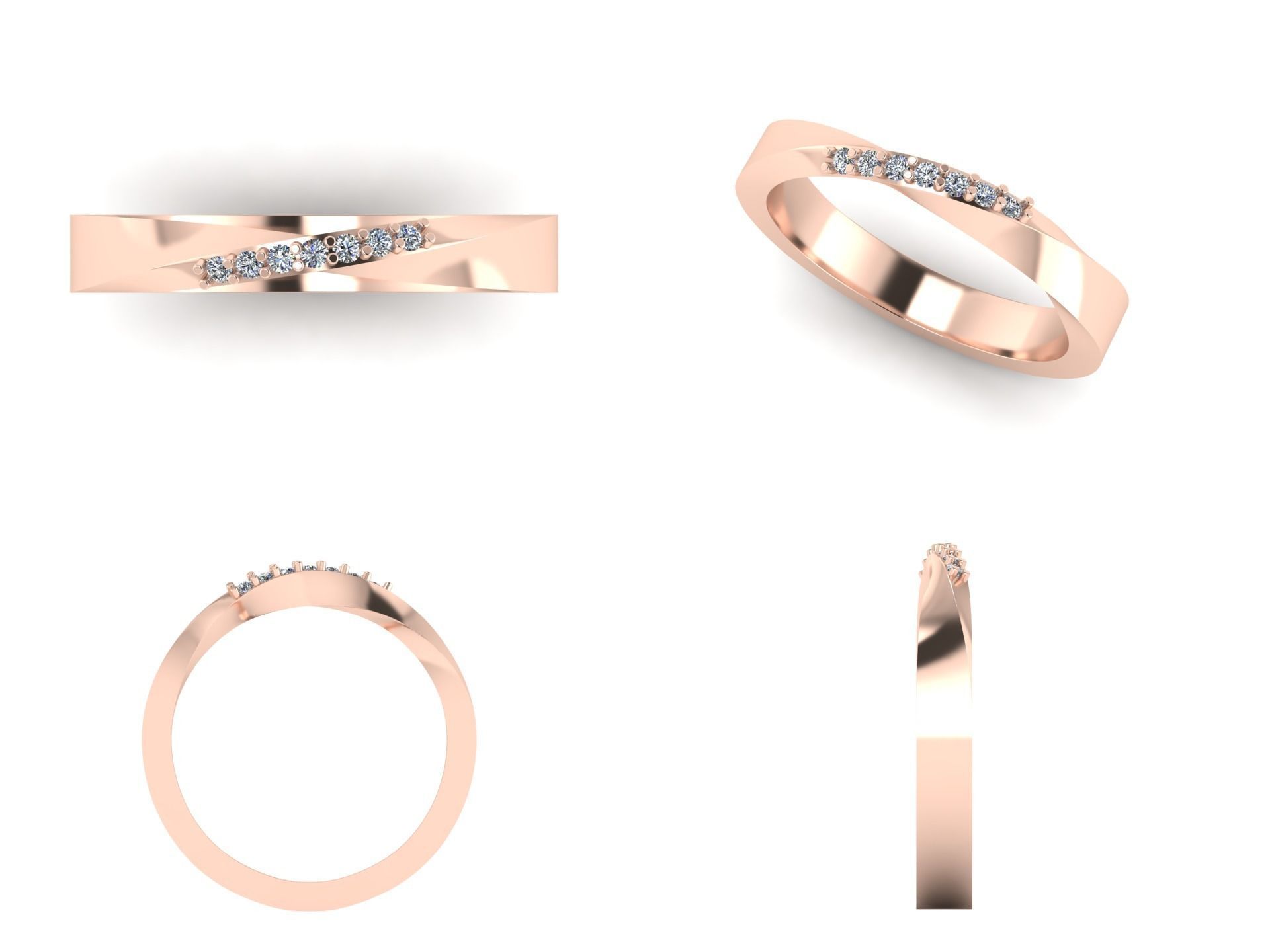 Ring od 61 3D print model_3