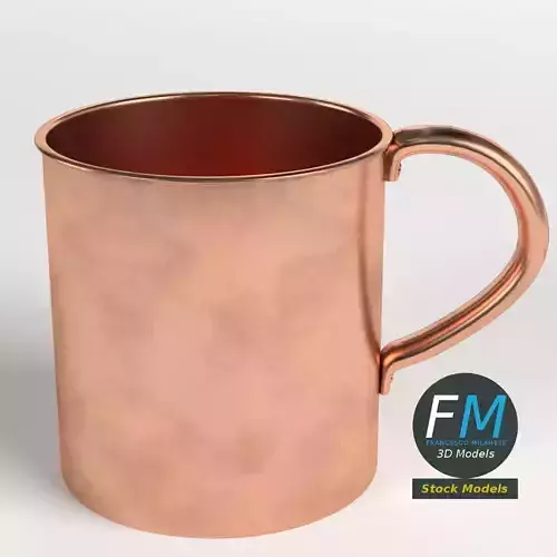 Pure copper tumbler