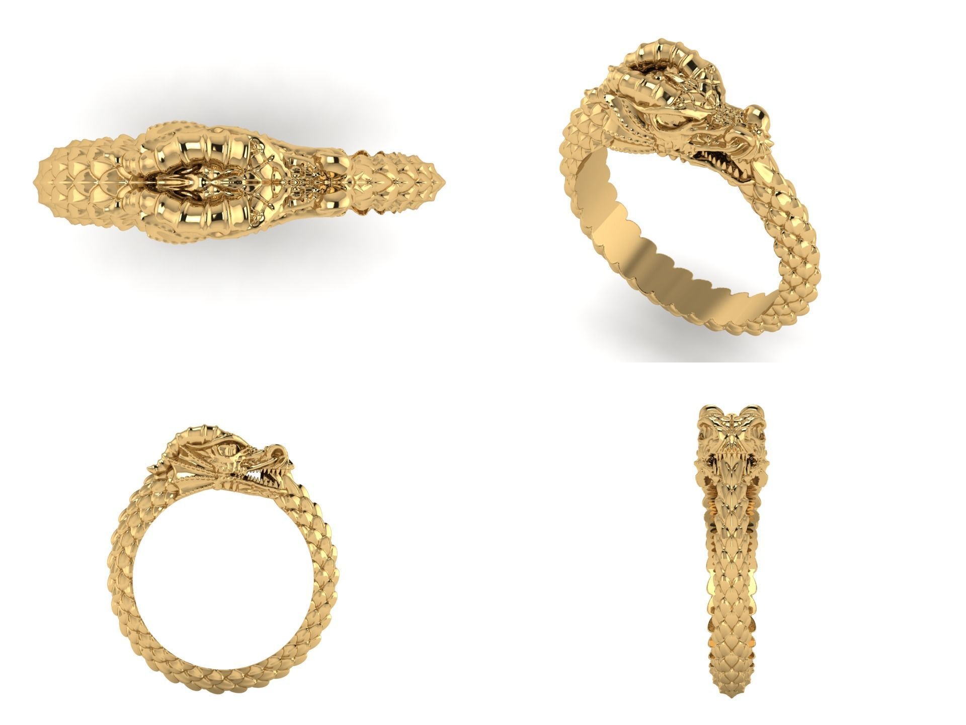 Ring od 66 3D print model_3