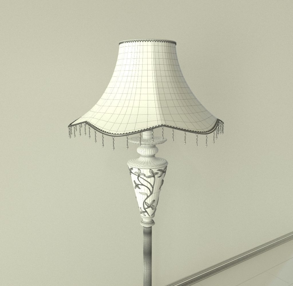 loor lamp - torchere 3D model_5