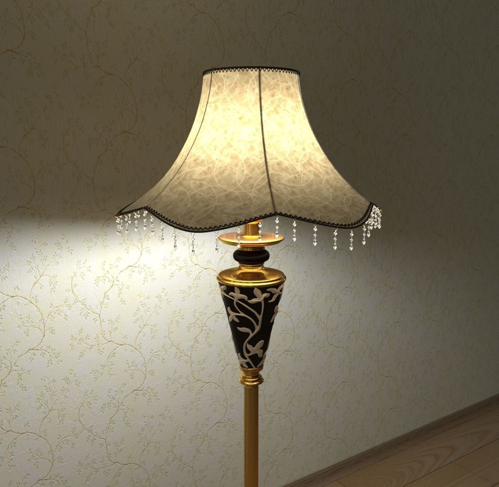 loor lamp - torchere 3D model_2