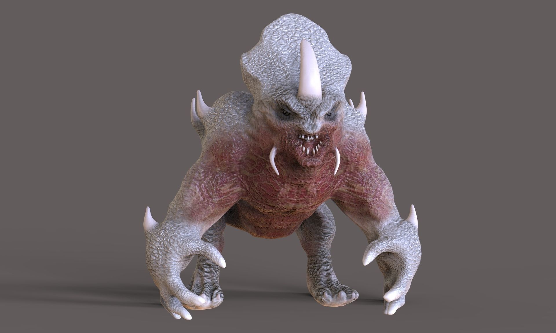 Big Creature 2 3D model_3