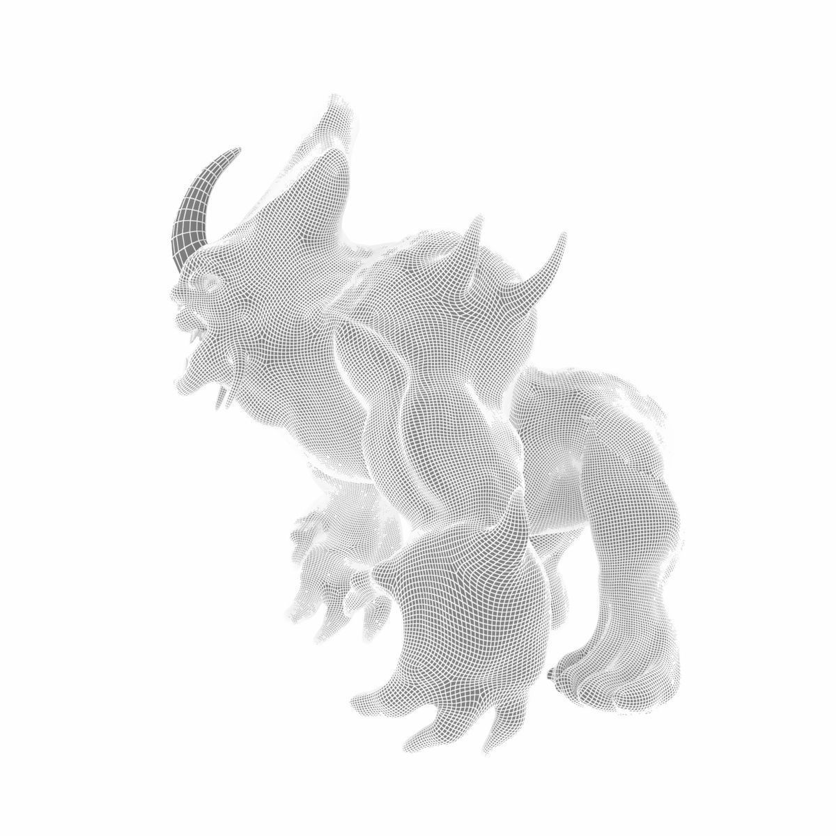 Big Creature 2 3D model_6