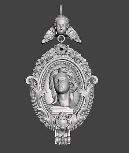 Medalion 3D print model