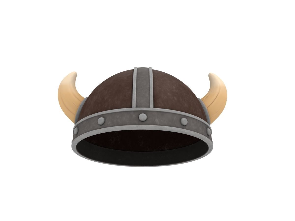 Viking Helmet 3D model_5