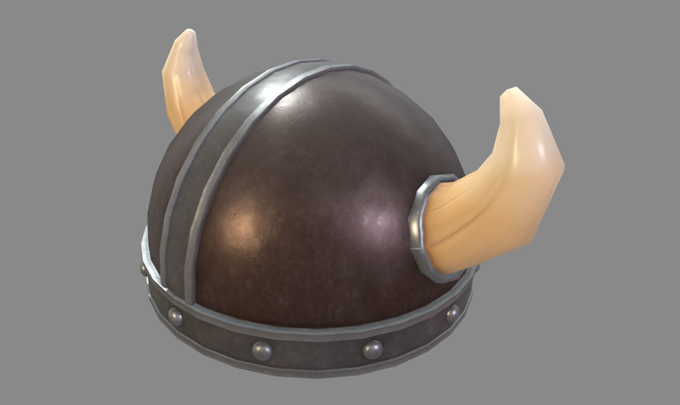 Viking Helmet 3D model_19