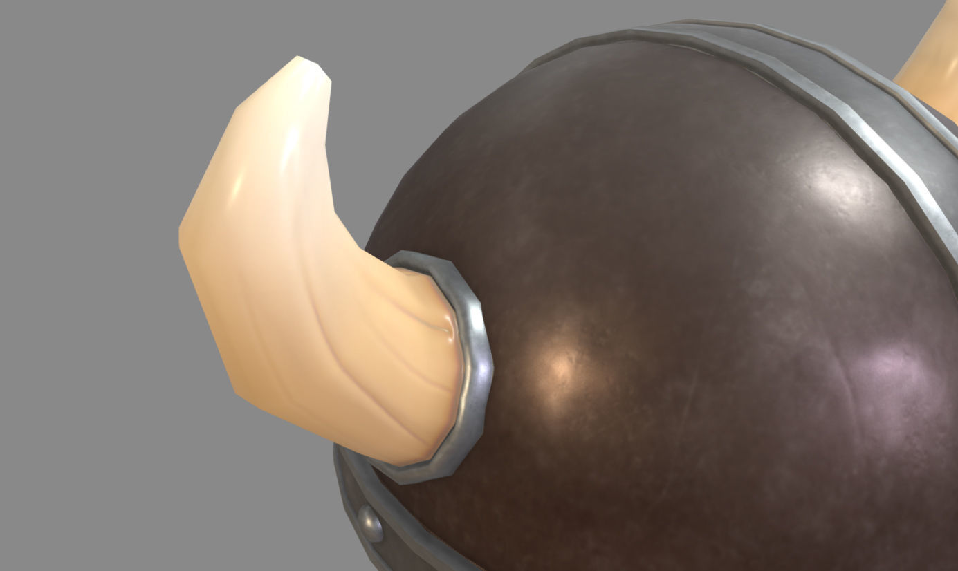 Viking Helmet 3D model_20