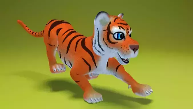 cartoon tiger