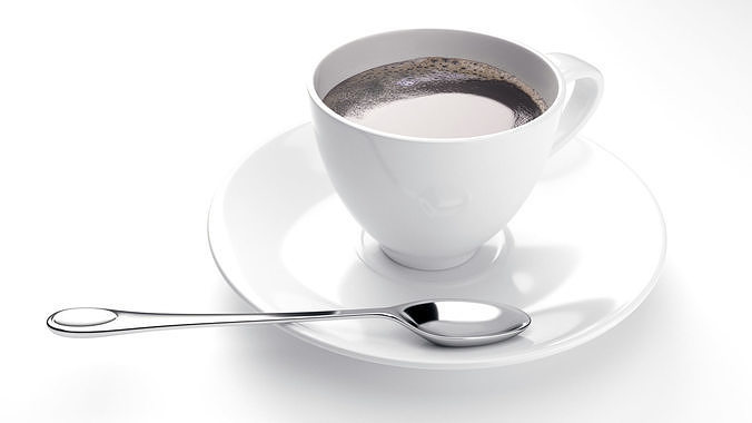 Coffee Cup Free low-poly 3D model