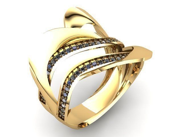 Fancy Ring 3D print model