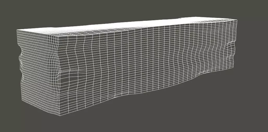 Long block to go with stone arch set for stacking Free 3D model