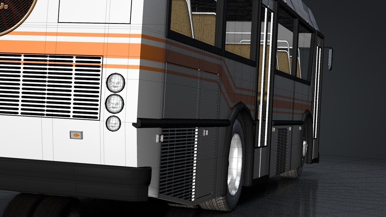 City Bus Rigged 3D model_32