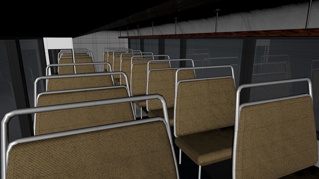 City Bus Rigged 3D model_36