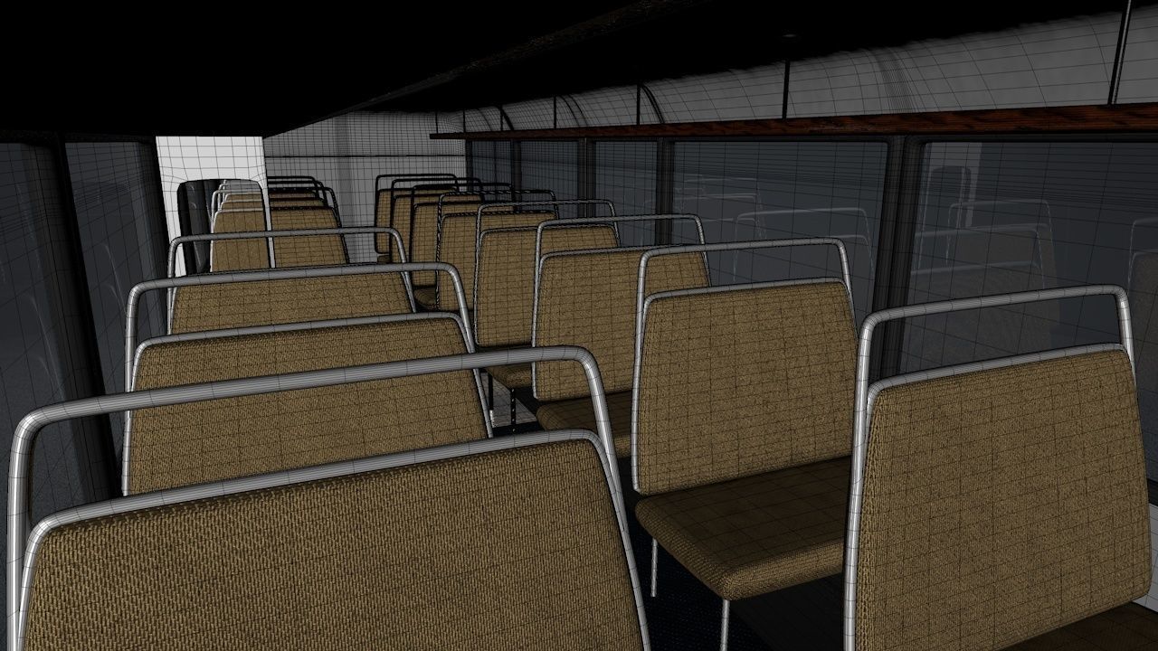 City Bus Rigged 3D model_25