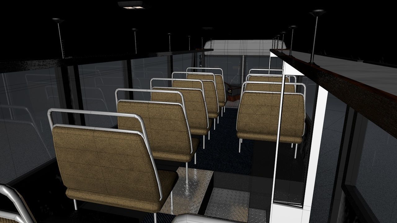 City Bus Rigged 3D model_37