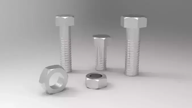 Screws and nuts