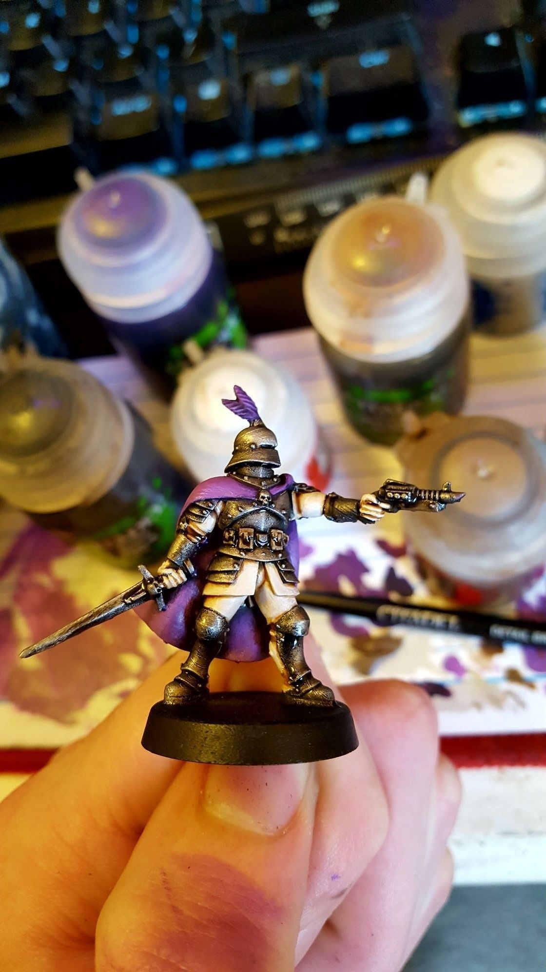 Feudal Guard - Laser Gun Squad 3D print model_3