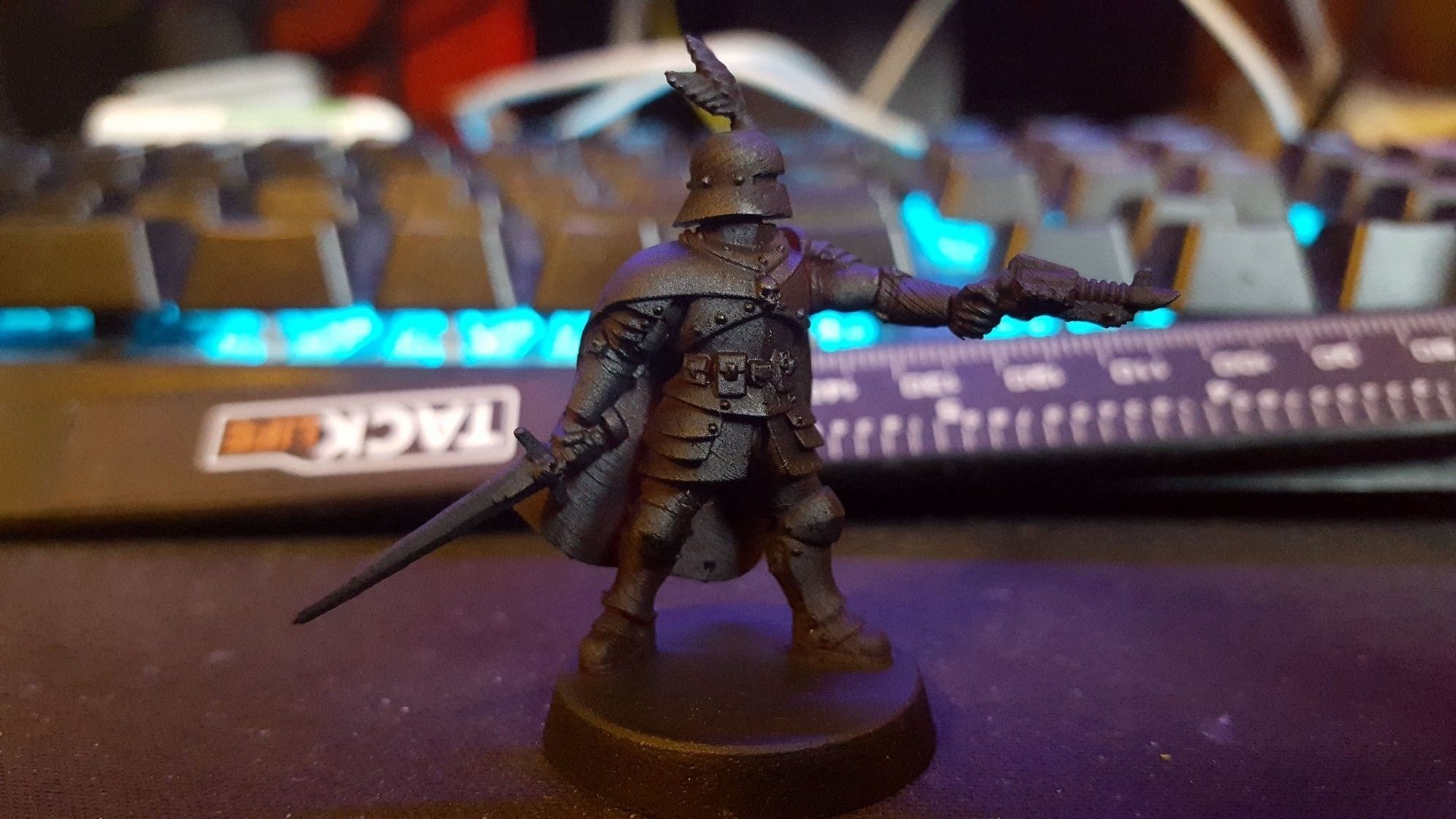 Feudal Guard - Laser Gun Squad 3D print model_4