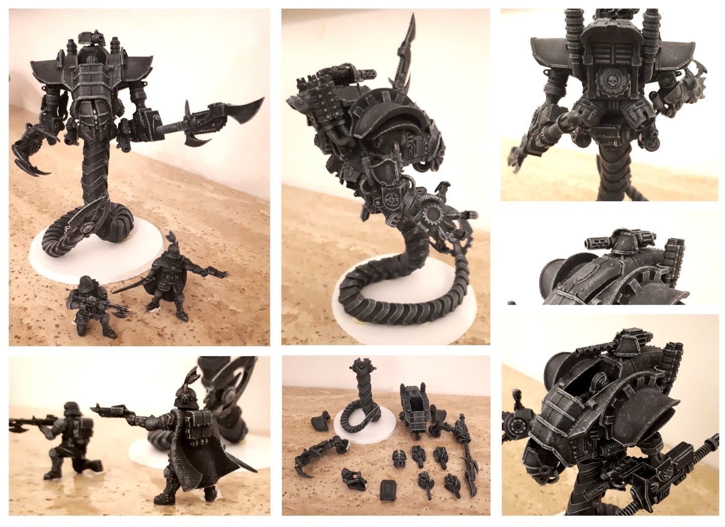 Dark Techno Lamiax armoured vehicle 3D print model_5