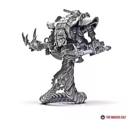 Dark Techno Lamiax armoured vehicle 3D print model