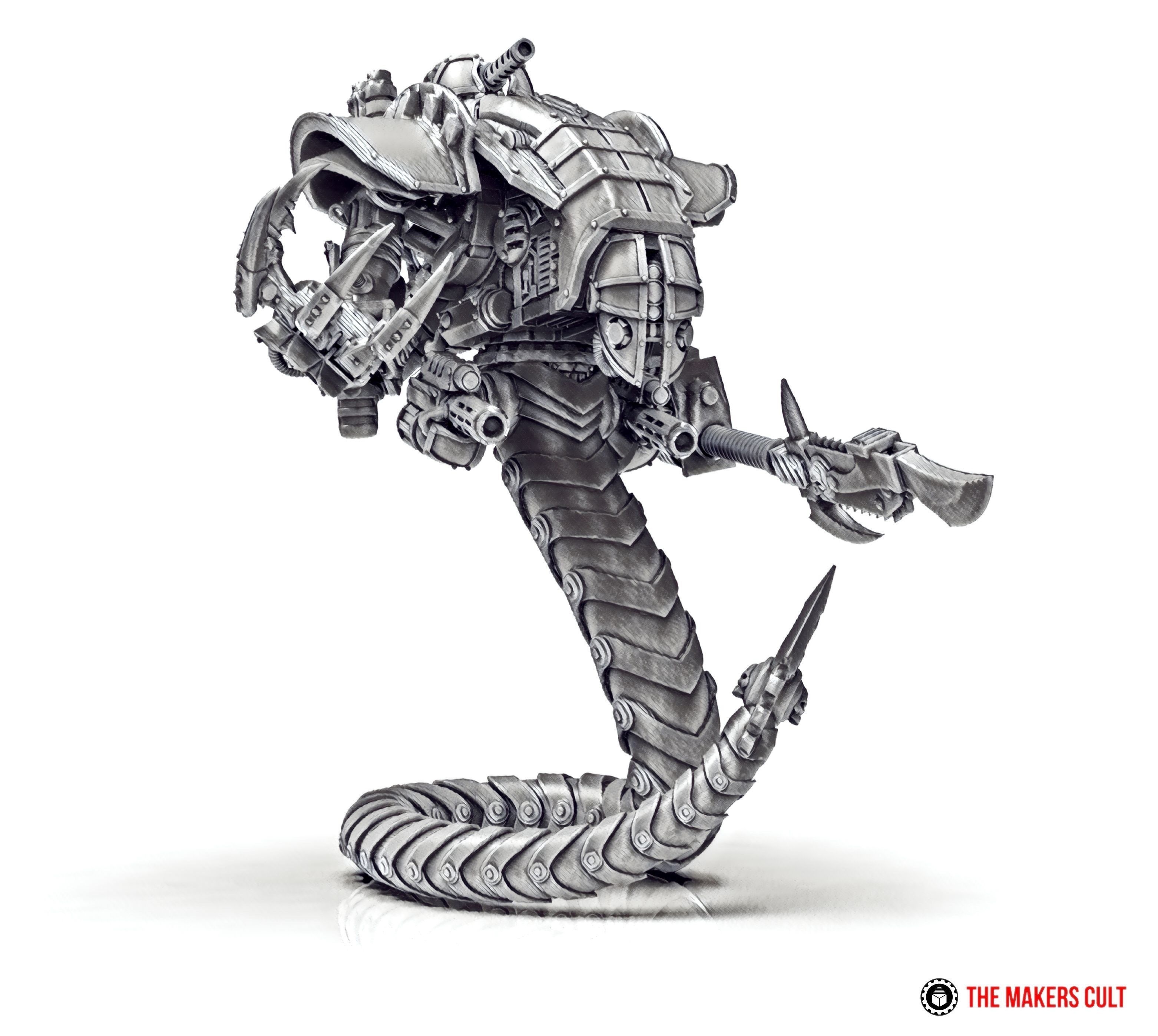 Dark Techno Lamiax armoured vehicle 3D print model_1