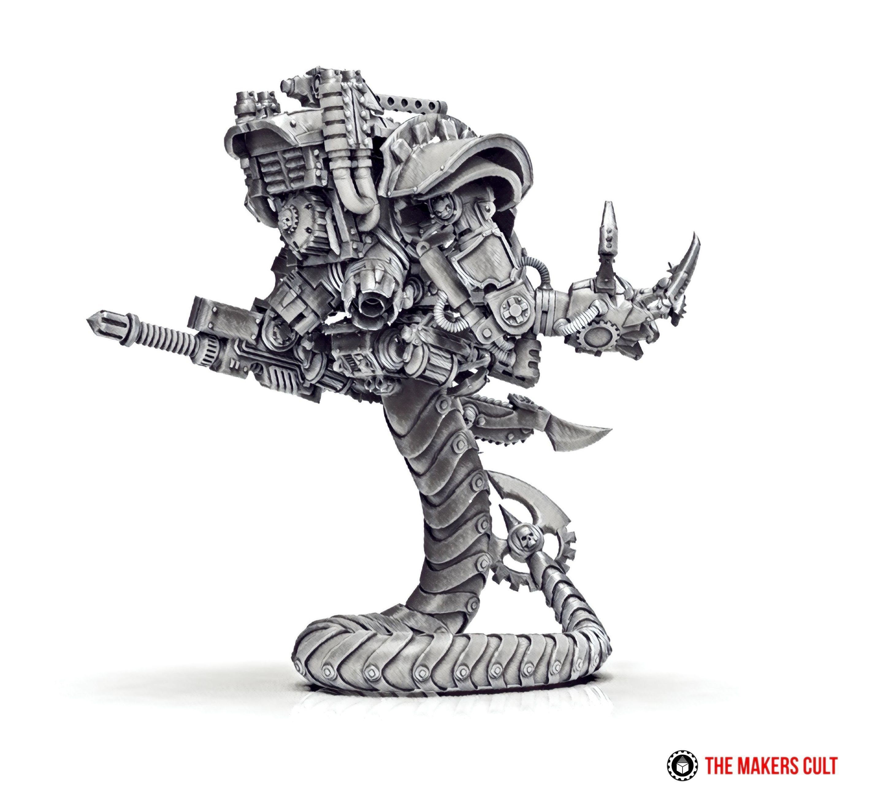 Dark Techno Lamiax armoured vehicle 3D print model_3