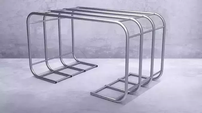 Welded Metal Constructions 3D model