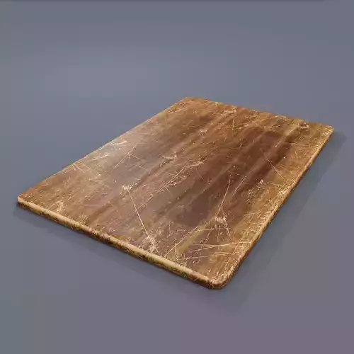 Cutting Board Low-poly 3D model