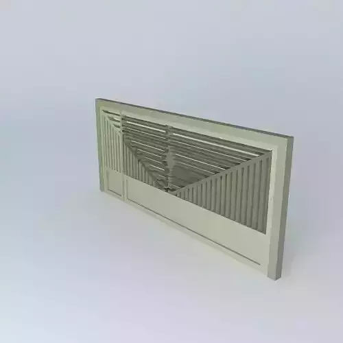 gate radiator grille