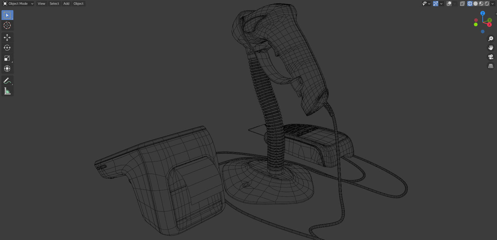 POS terminal Evotor 7-3 3D model_14