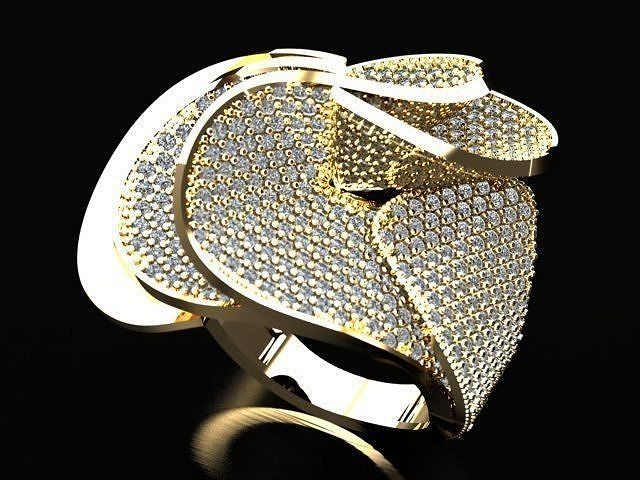 Fancy Ring 3D print model