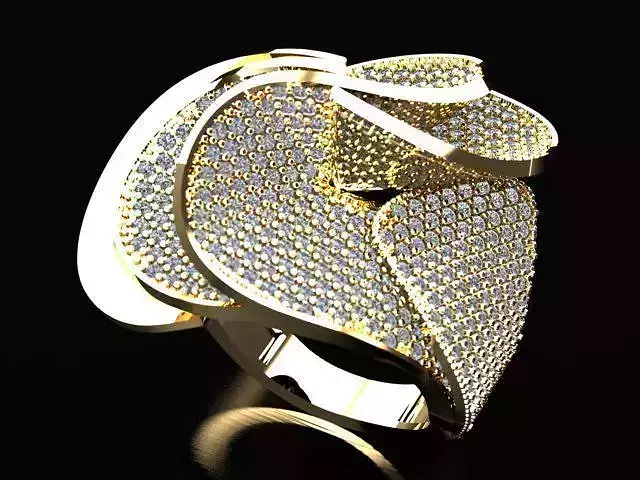 Fancy Ring 3D print model